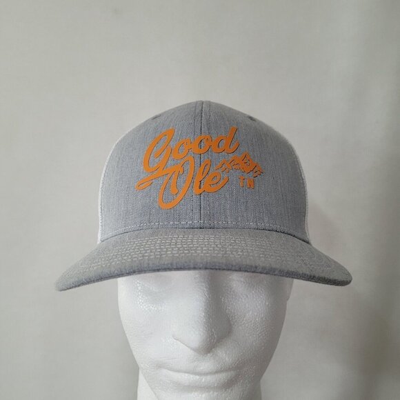 Good Ole Rocky Top Hat Cap Mens One Size‎ Gray Mesh Trucker Snap Back Richardson - Picture 2 of 11